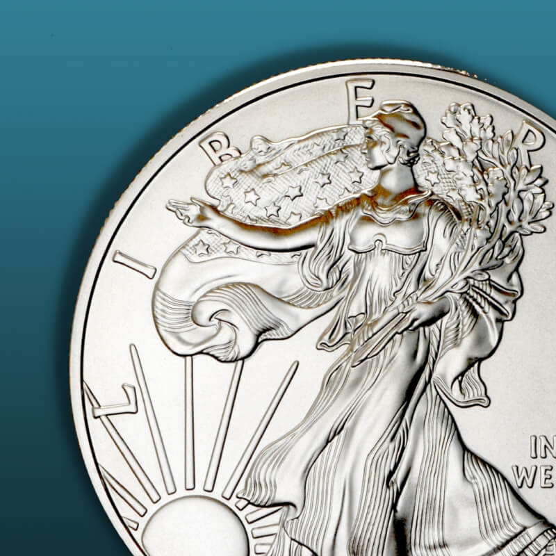 SILVER EAGLE BULLION OBVERSE